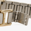 Yves Saint Laurent YSL Logo Two-Tone Stainless Steel Watch