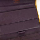 Louis Vuitton Porte Tresor Yellow EPI Leather Tassil Wallet
