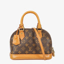 Louis Vuitton Alma BB Monogram Canvas Handbag