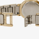 Yves Saint Laurent YSL Logo Two-Tone Stainless Steel Watch
