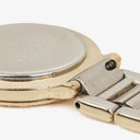 Yves Saint Laurent YSL Logo Two-Tone Stainless Steel Watch