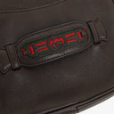 Gucci Brown Leather Dressage Crossbody Bag