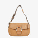 Coach Soho Beige Leather Shoulder Bag&nbsp;