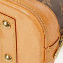 Louis Vuitton Alma BB Monogram Canvas Handbag