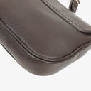 Gucci Brown Leather Dressage Crossbody Bag