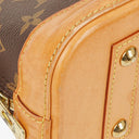 Louis Vuitton Alma BB Monogram Canvas Handbag