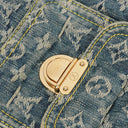 Louis Vuitton Baggy GM Monogram Denim Shoulder Bag