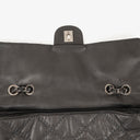 Chanel Ultimate Stitch Dark Grey Lambskin Single Flap