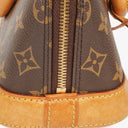 Louis Vuitton Alma BB Monogram Canvas Handbag
