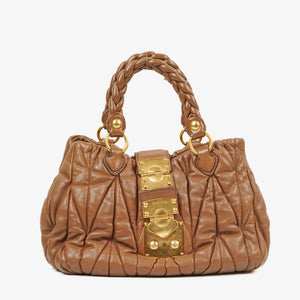 Miu Miu Matelassé Handbag
