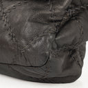Chanel Ultimate Stitch Dark Grey Lambskin Single Flap