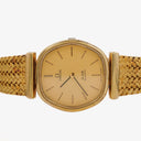 Omega De Ville Ladies Gold Plated Stainless Steel 23mm Quartz Watch