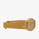 Omega De Ville Ladies Gold Plated Stainless Steel 23mm Quartz Watch