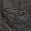 Chanel Ultimate Stitch Dark Grey Lambskin Single Flap