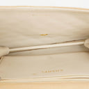 Chanel Classic Single Flap Bag Beige Quilted Lambskin With 24K Gold-Plated Hardware