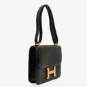 Hermès Constance 23 Vintage In Black Box Calf With Gold Hardware