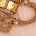 Miu Miu Matelassé Handbag