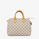 Louis Vuitton Speedy 25 Damier Azur Coated Canvas Handbag