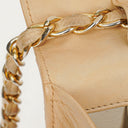 Chanel Classic Single Flap Bag Beige Quilted Lambskin With 24K Gold-Plated Hardware
