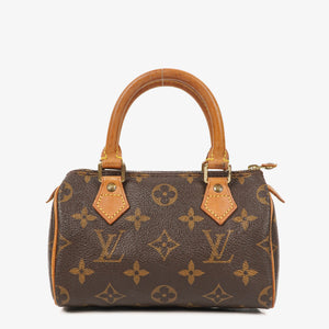 Louis Vuitton Nano Speedy Monogram Canvas Mini Bag