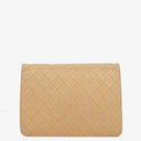 Chanel Classic Single Flap Bag Beige Quilted Lambskin With 24K Gold-Plated Hardware