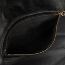 Fendi Baguette Large Black Nappa FF Embossed Bag