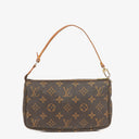 Louis Vuitton Pochette Accessoires Monogram Canvas Clutch Handbag