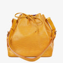 Louis Vuitton Petit Noe Yellow EPI Leather Shoulder Bag