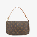 Louis Vuitton Pochette Accessoires Monogram Canvas Clutch Handbag