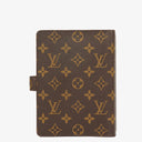 Louis Vuitton Monogram Canvas Ring Agenda Cover