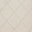 Chanel Mini Quilted Square Leather White Flap Bag With 24K Gold-Plated Hardware