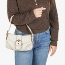 Coach Soho White Leather Shoulder Bag