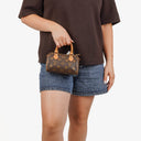 Louis Vuitton Nano Speedy Monogram Canvas Mini Bag