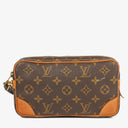 Louis Vuitton Marly Dragonne PM Monogram Canvas Clutch