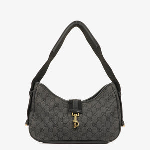 Gucci Denim Monogram Shoulder Bag