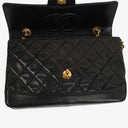 Chanel Classic Single Flap Bag Black Quilted Lambskin With 24K Gold-Plated Hardware