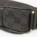 Gucci Denim Monogram Shoulder Bag