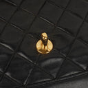 Chanel Classic Single Flap Bag Black Quilted Lambskin With 24K Gold-Plated Hardware