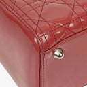 Dior Lady Dior Vintage Large Patent Calfskin Handbag