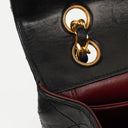 Chanel Classic Single Flap Bag Black Quilted Lambskin With 24K Gold-Plated Hardware