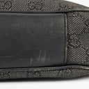 Gucci Denim Monogram Shoulder Bag