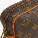 Louis Vuitton Marly Dragonne PM Monogram Canvas Clutch
