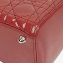 Dior Lady Dior Vintage Large Patent Calfskin Handbag