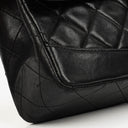 Chanel Classic Single Flap Bag Black Quilted Lambskin With 24K Gold-Plated Hardware