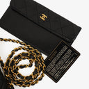 Chanel Classic Single Flap Bag Black Quilted Lambskin With 24K Gold-Plated Hardware