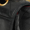 Chanel Classic Single Flap Bag Black Quilted Lambskin With 24K Gold-Plated Hardware