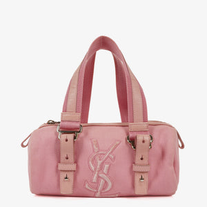 Saint Laurent Pink Boston Bag