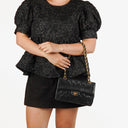 Chanel Classic Single Flap Bag Black Quilted Lambskin With 24K Gold-Plated Hardware