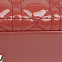 Dior Lady Dior Vintage Large Patent Calfskin Handbag