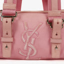 Saint Laurent Pink Boston Bag